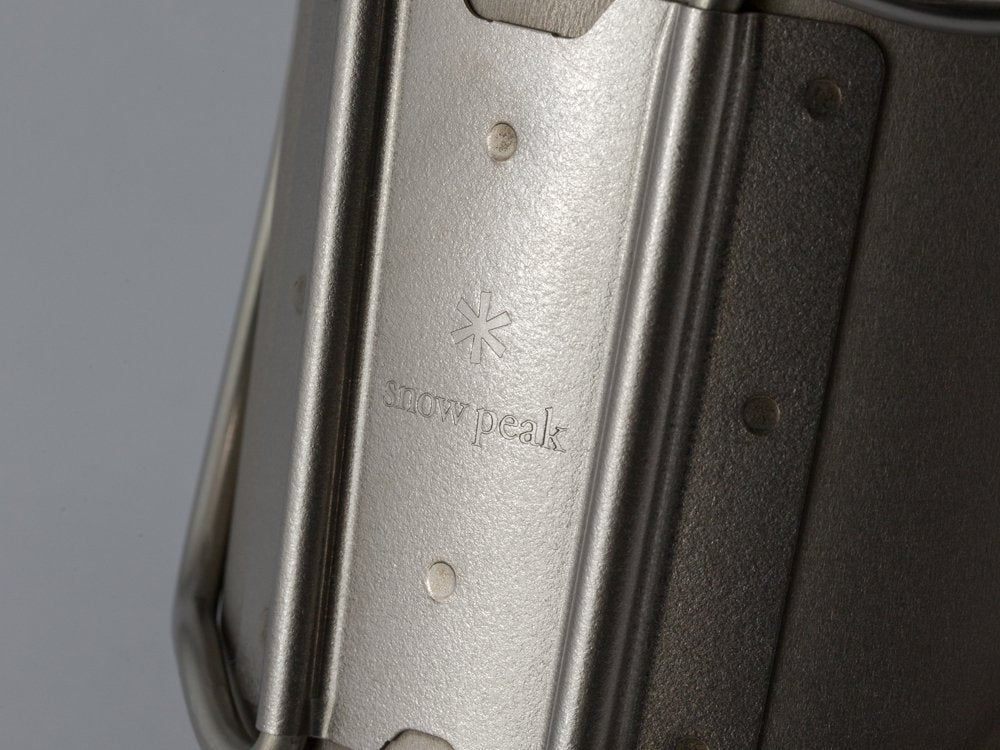 Snow Peak Japan Titanium Single Mug 450Ml Mg-143 Shera Cup