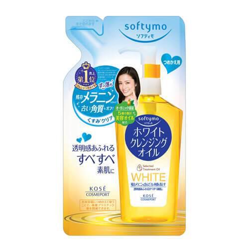 Softymo White Cleansing Oil Refill 200ml Japan With Love