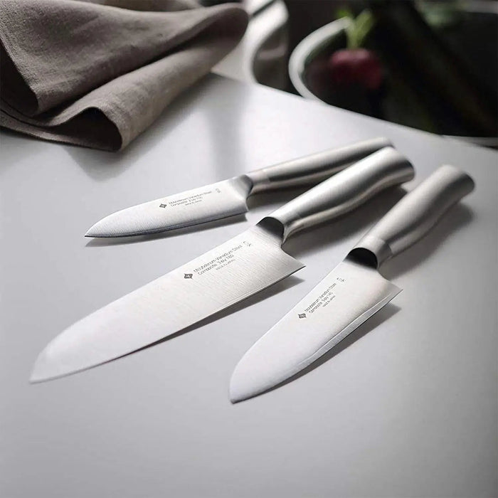 Nihon Yoshokki 三层钼厨刀 100 毫米 - 日本制造