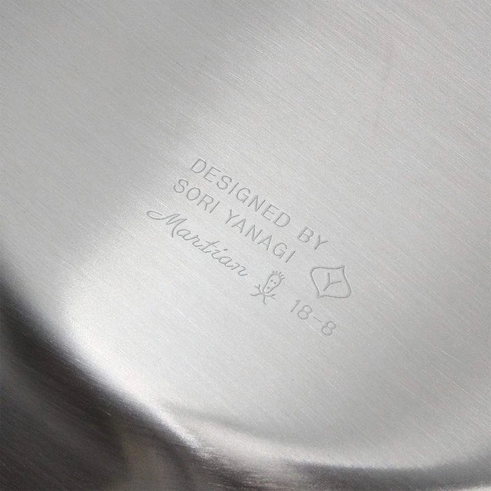 Sori Yanagi Stainless Steel Serving Platter 18cm