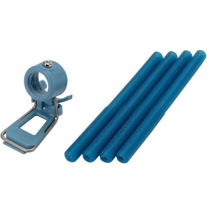 Soto Regulator Stove Senyou Color Assist Set Blue - Made In Japan