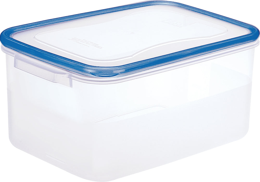 Squirrel 8L Clear Blue Storage Container Made In Japan Wj-3 With Hard Passe Antibacterial Treatment