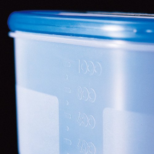 Squirrel 8L Clear Blue Storage Container Made In Japan Wj-3 With Hard Passe Antibacterial Treatment