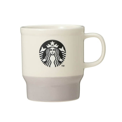 Stacking Mug Gray 355ml - Japanese Starbucks