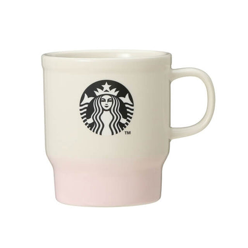 Stacking Mug Pale Pink 355ml - Japanese Starbucks