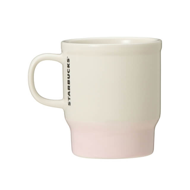 Starbucks Stacking Mug Pale Pink 355ml - Recycled Ceramics Starbucks Mugs In Japan