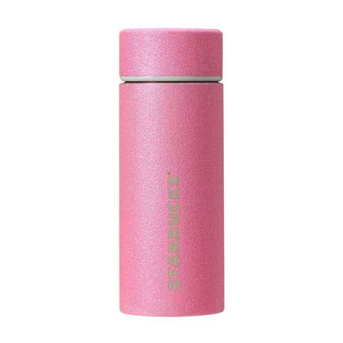 Stainless Steel Starbucks Japan Bottle 355ml Glitter Pink - Japan With Love