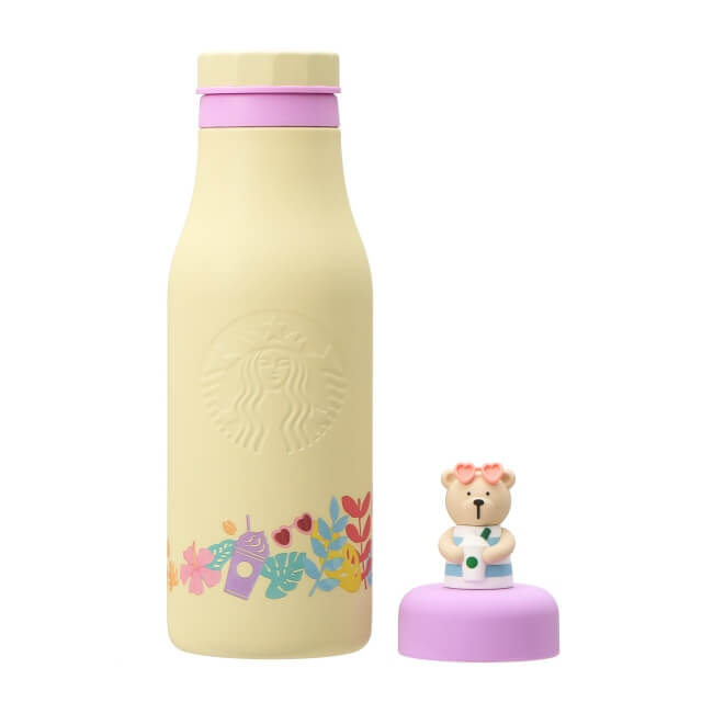 Starbucks Stainless Logo Bottle Bearista 473ml - Starbucks Cute Bottles Must Have In Japan