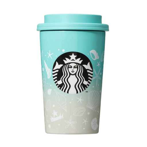 Stainless steel TOGO cup tumbler beach gradation 355ml - Japanese Starbucks