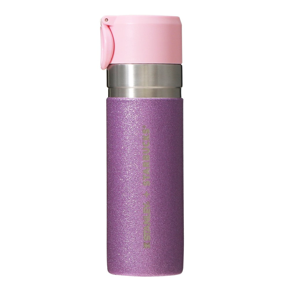スタバ スタンレー ステンレスボトル グリッターパープル Stanley Glitter Purple 473ml Bottle | Starbucks Coffee