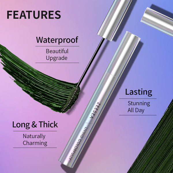 Zeesea Diamond Color Mascara Gt Matcha 6.5g - Color Mascara Products Must Try