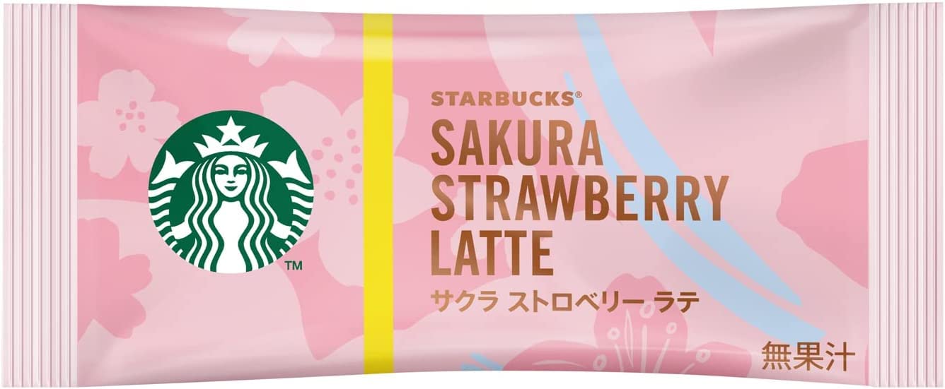 Starbucks Premium Mix Sakura Strawberry Latte 4P
