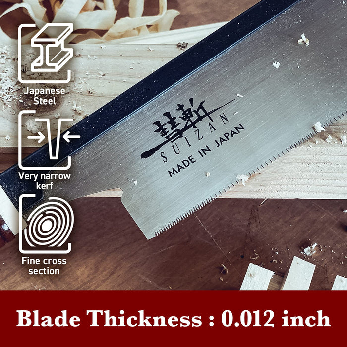 Suizan Japan 150Mm Body Saw Replacement Blade For Woodworking