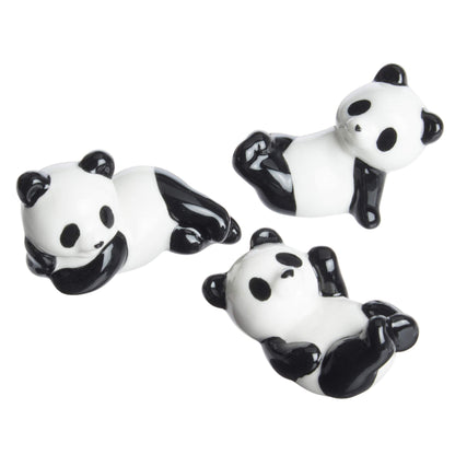 Sun Art Cute Panda Everyday Panda Chopstick Rest Set Of 3 Japan San2021