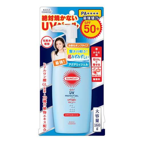 Suncut Uv Protect Gel Spf 50 Pump Japan With Love