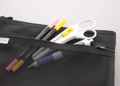 Sun-Star Japan Stationery Scissors With Cutter S3725030 - Black