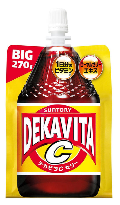 日本三得利Dekabita C果冻270G 30瓶 1箱