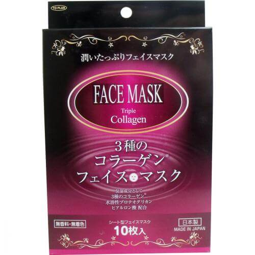 To-Plan Topuran Triple Collagen Face Mask 15ml 10 Pieces