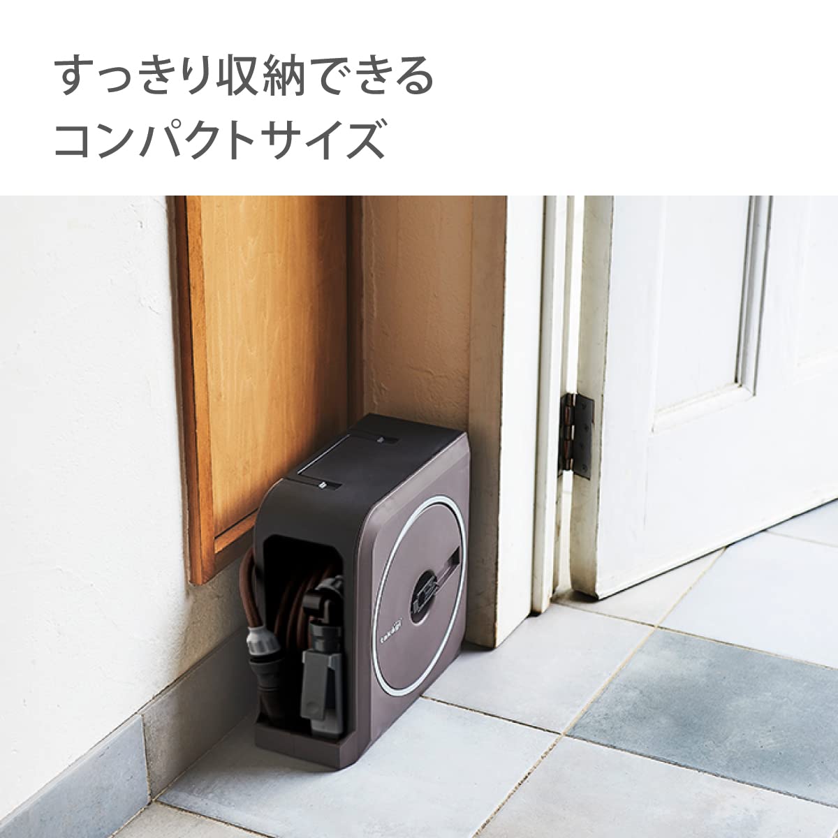 タカギ ホースリール Nano Next 15M ブラウン Japan Fashionable Rm1215Br