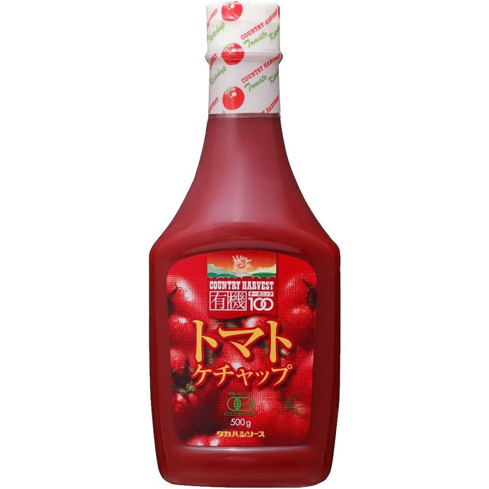 Takahashi Sauce Japan Country Harvest Organic Tomato Ketchup 500G
