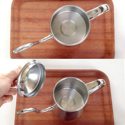 Takahiro Pour Over Brewing Induction Kettle Kettle (Body & Lid) - 1.5 L (Induction compatible)