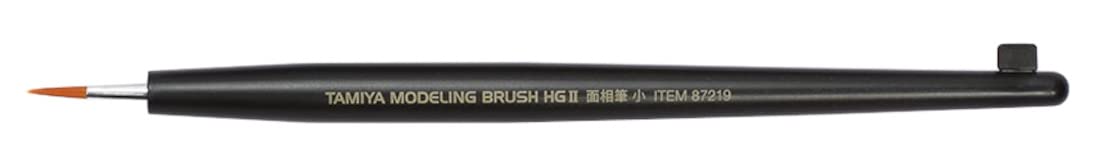 Tamiya Japan Makeup Brush Hgii Face Brush Small 87219 Black - Material Series No.219