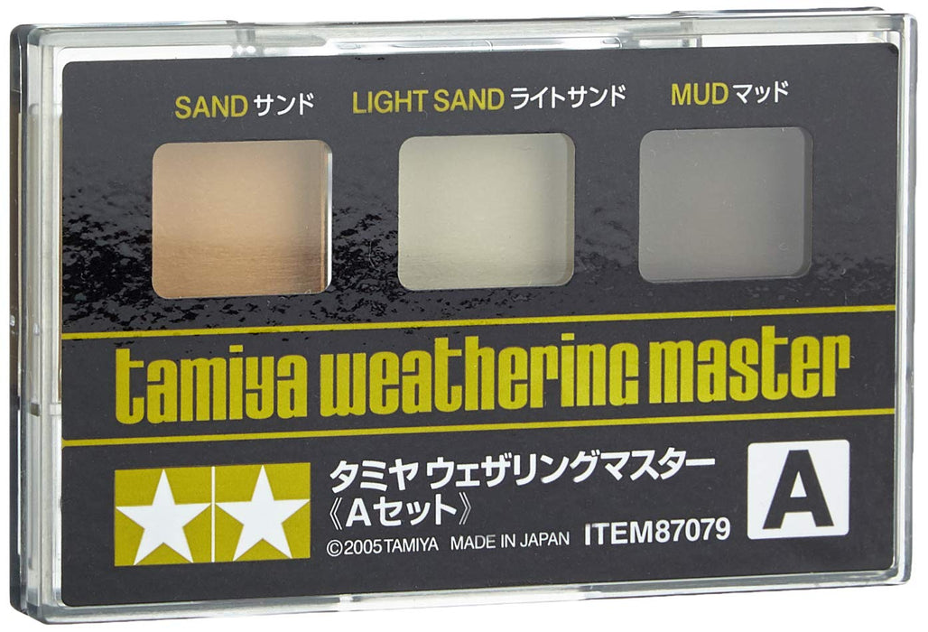 Tamiya Japan Makeup Material Series No.79 Weathering Master A (Sand) 87079