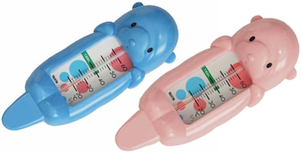Tanita Hot Water Temperature Meter Blue 5417-BL Sea Otter - Japan Water Temperature Meter