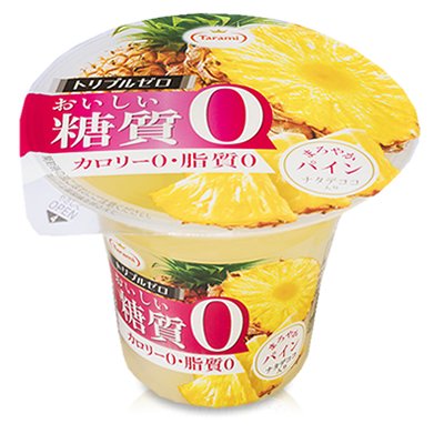 Tarami Triple Zero Sugar Free Pineapple 195G Japan 6-Pack