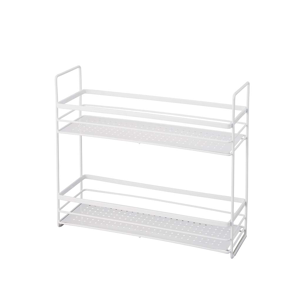 Tenma Spice Rack White 10X31X27Cm 2 Tiers | Japan