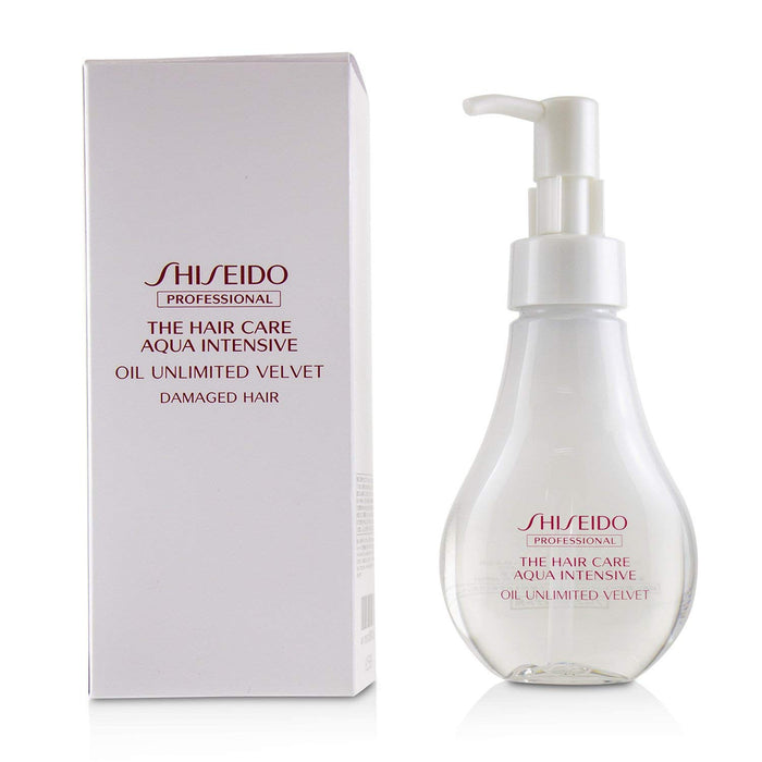 Shiseido Professional The Hair Care Aqua Intensive Oil Unlimited 天鹅绒受损发质 100ml