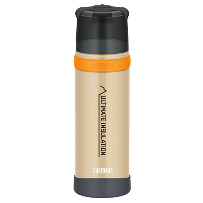 Thermos Mountain 500Ml Stainless Steel Bottle Ffx-501 in Sand Beige