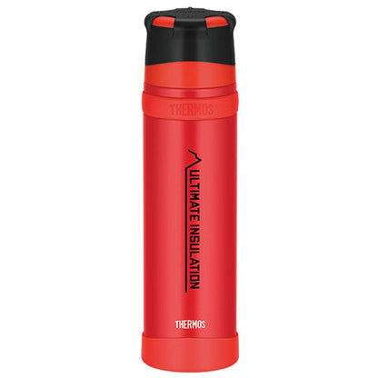 Thermos Mountain 900Ml Matte Red Stainless Steel Bottle Ffx-901