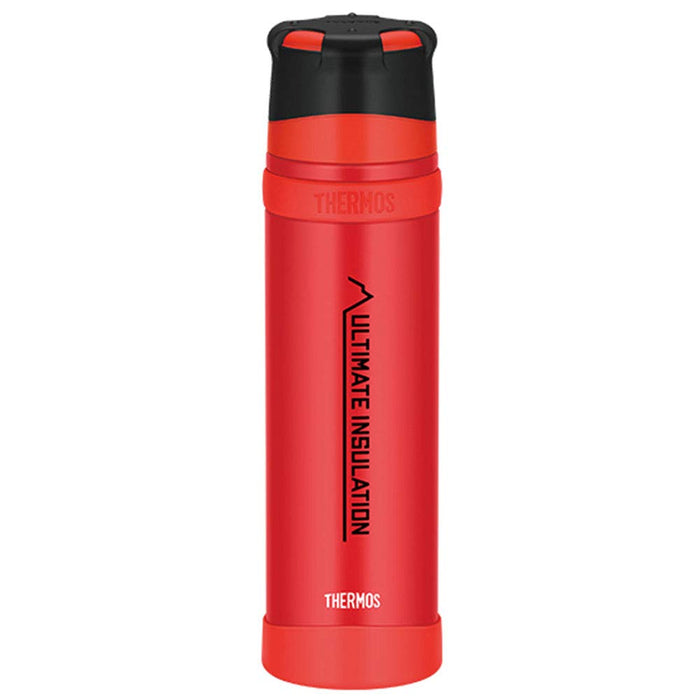 Thermos Mountain 900Ml Matte Red Stainless Steel Bottle Ffx-901