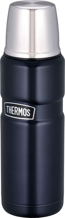 Thermos Outdoor Series 0.47L Stainless Steel Bottle in Midnight Blue