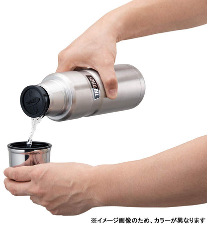 Thermos Outdoor Series 0.47L Stainless Steel Bottle in Midnight Blue