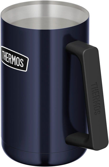 Thermos 600ml Vacuum Insulated Outdoor Series Mug in Midnight Blue