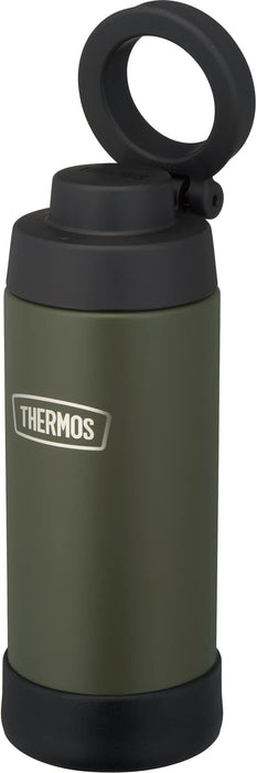 Thermos 500ml真空保溫水瓶移動馬克杯戶外系列卡其色
