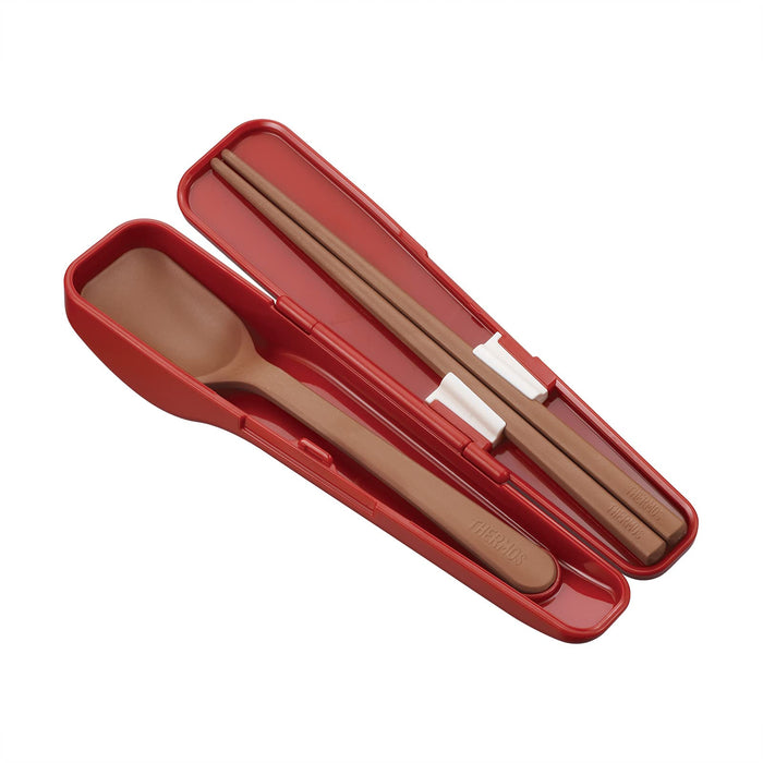 Thermos Spoon Hashi Set Deep Red CPE-001 Dr