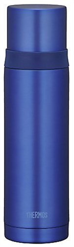 Thermos Fei-501 0.5L Blue Slim Stainless Steel Bottle - Made in Japan