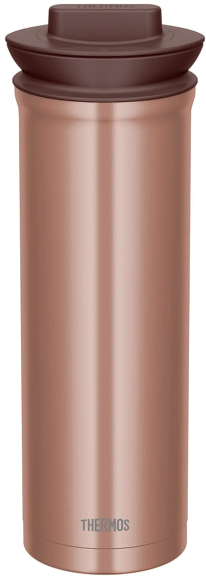 Thermos 1L Stainless Steel Tea Pot with Holder Bronze - Ttd-1000 Bz