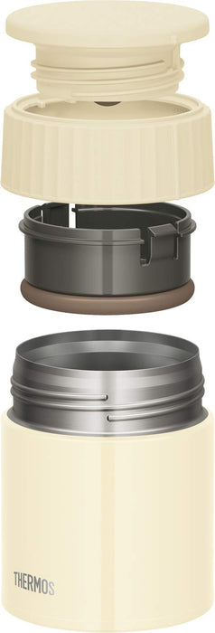 Thermos 400Ml Vacuum Insulated Lunch Jar Jbq-401 Vanilla Japan