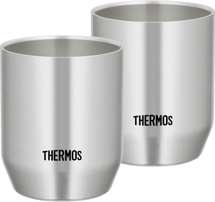 Thermos Vacuum Insulated Cup 360Ml Stainless Steel Set Of 2 Japan Jdh-360P