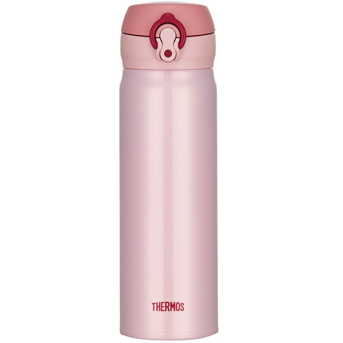 Thermos Japan Vacuum Insulated Mobile Mug One-Touch Open 0.5L Peach Jnl-500 Pch