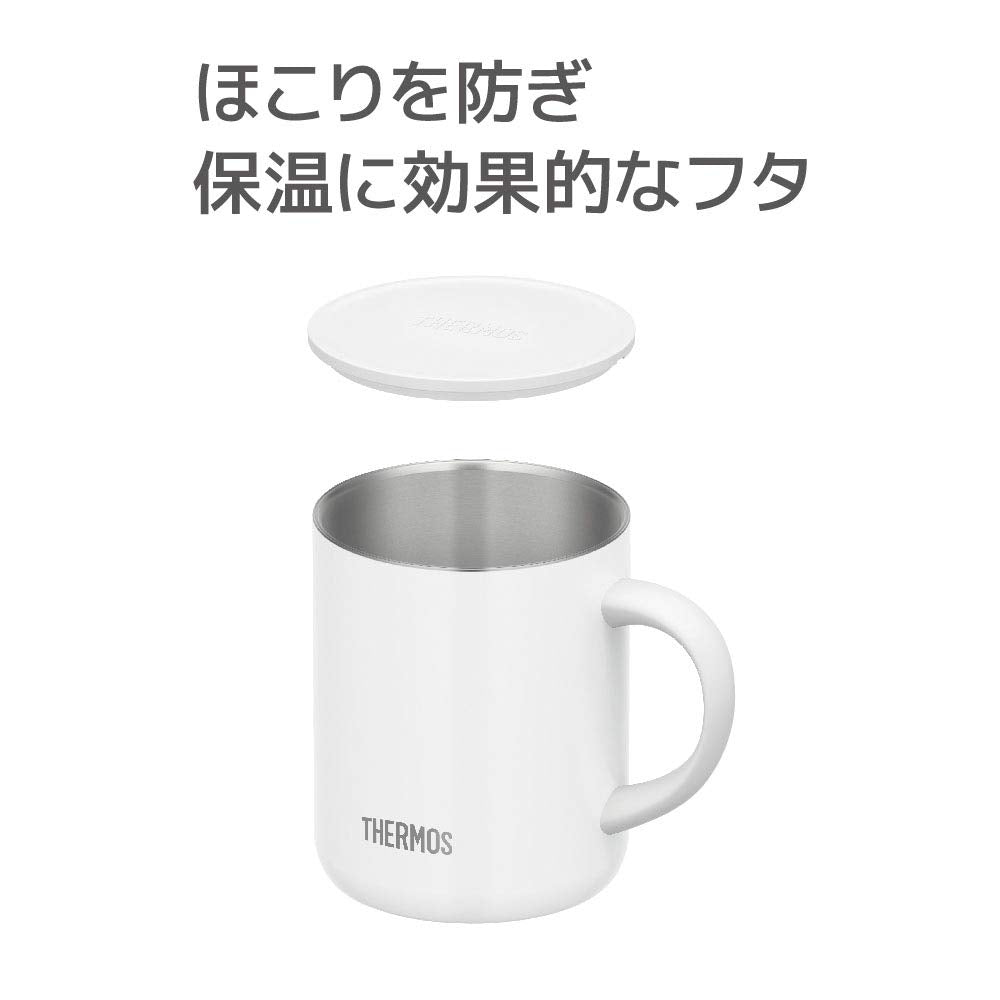 Thermos Vacuum Insulated Mug 350Ml White Jdg-350C Wh