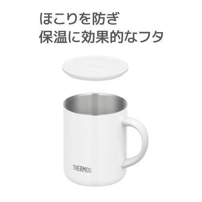 Thermos Vacuum Insulated Mug 350Ml White Jdg-350C Wh
