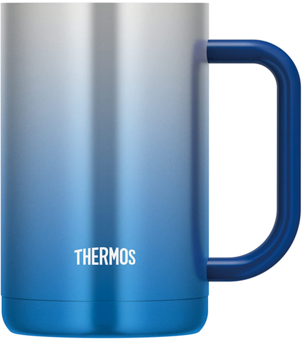 Thermos 600ml 真空保温杯（闪亮蓝色）- JDK-600C 型号