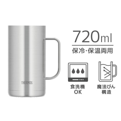 Thermos Brand Stainless Steel Vacuum Insulated Mug 720Ml Model 1 Jdk-720 S1
