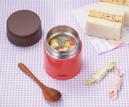 Thermos Jbq-300 Pch Vacuum Insulated Soup Jar 300Ml Japan Peach