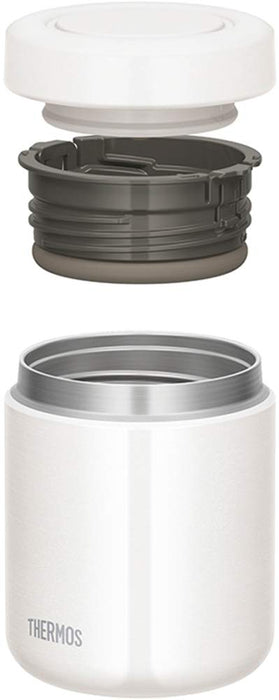 Thermos Vacuum Insulated Soup Jar 400Ml White Jbr-400 Wh Japan